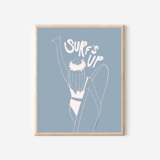 'Surf's Up' Print