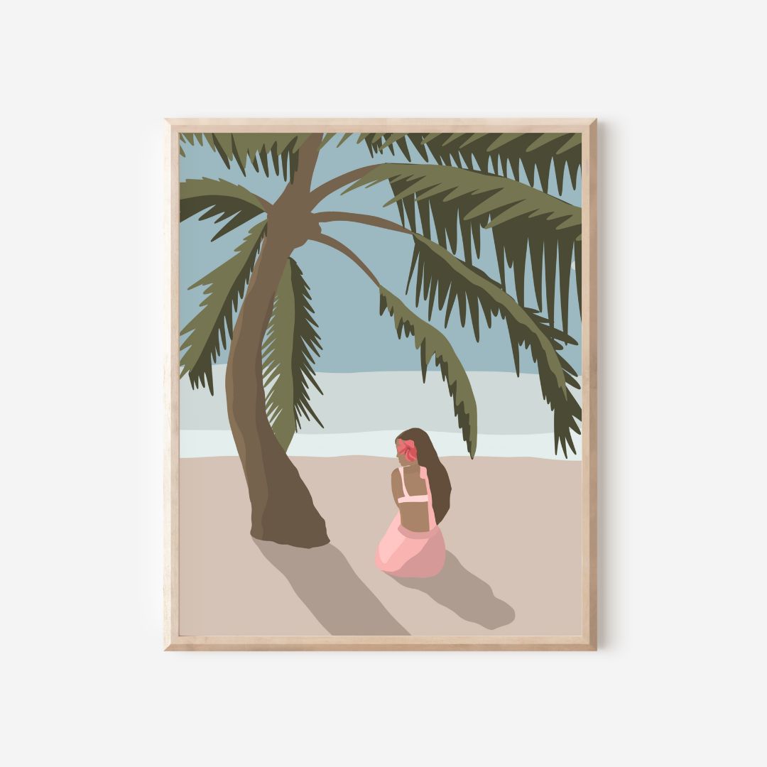 'Island Princess' Print