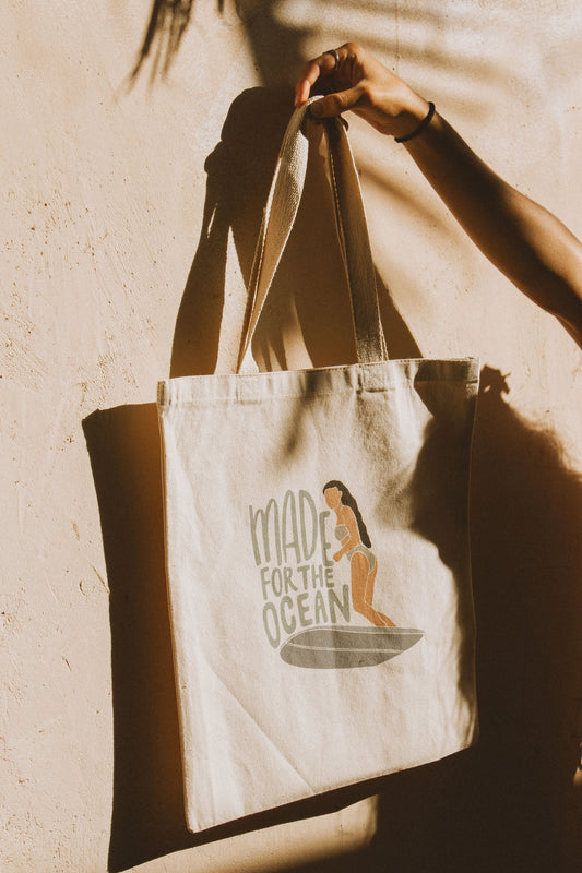 'Made For The Ocean' Tote Bag