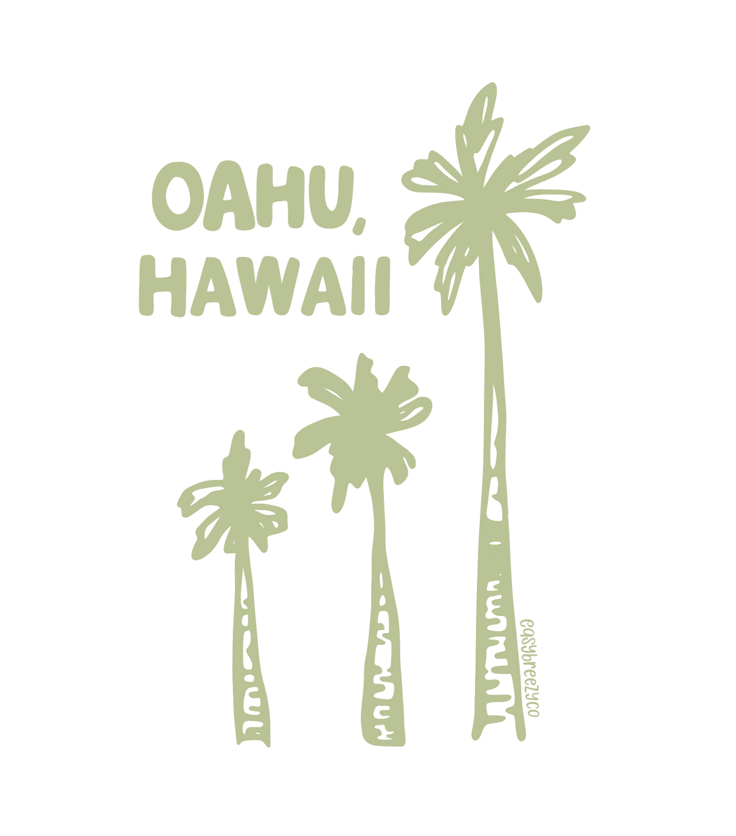 'Palm Tree' Sticker