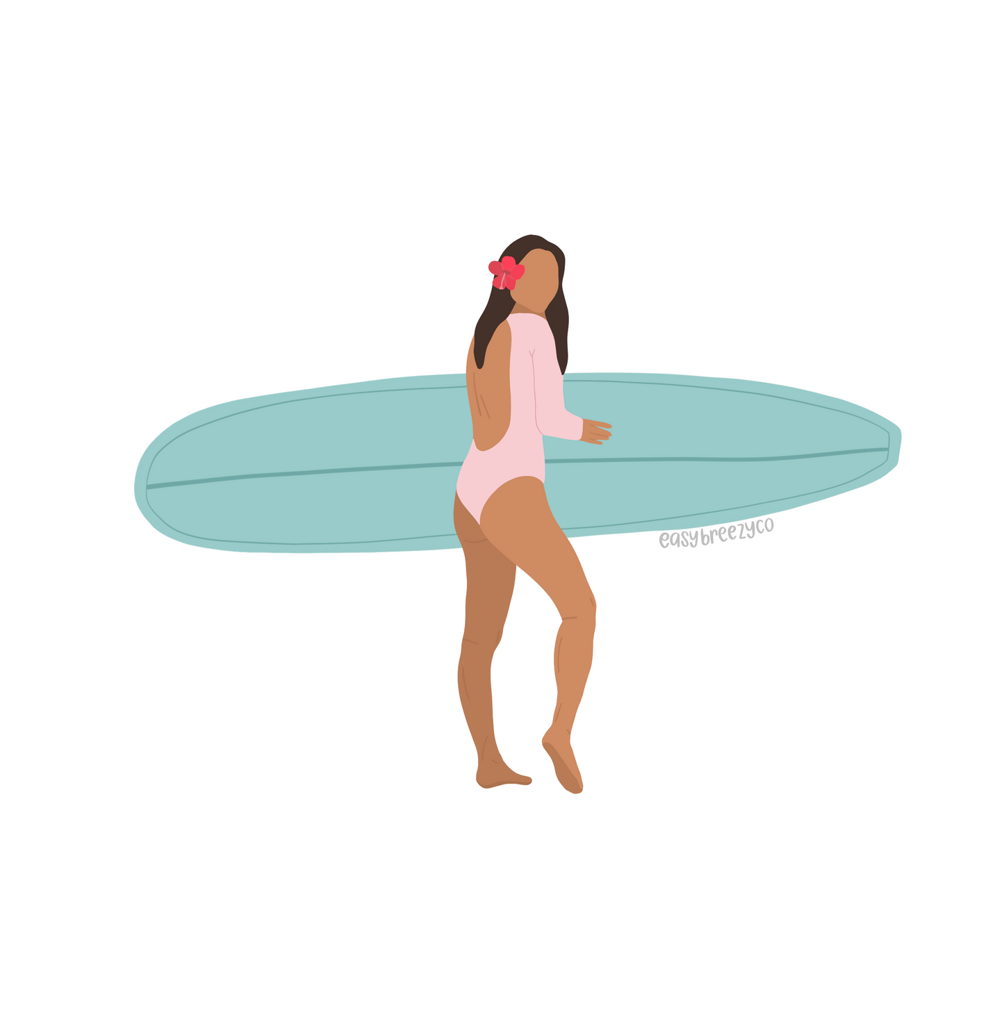 'Surfer' Sticker