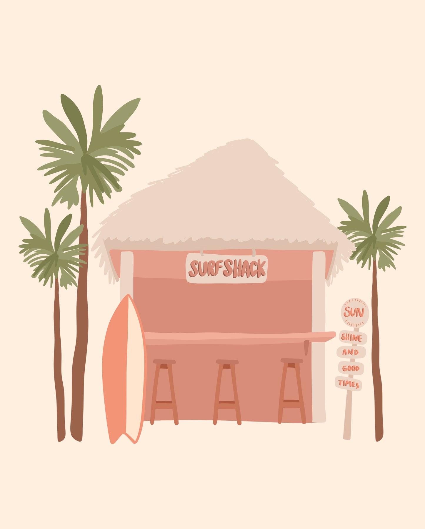 'Surf Shack' Print
