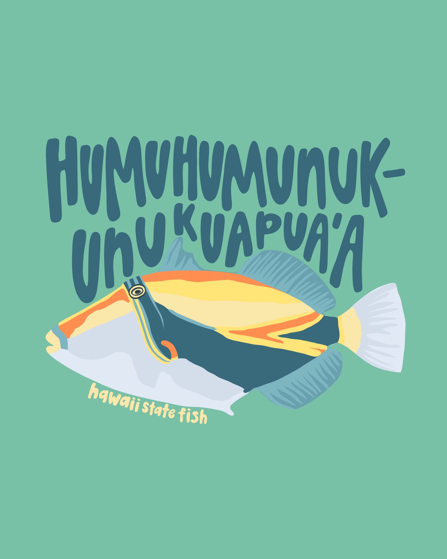 'Hawaiian State Fish' Print