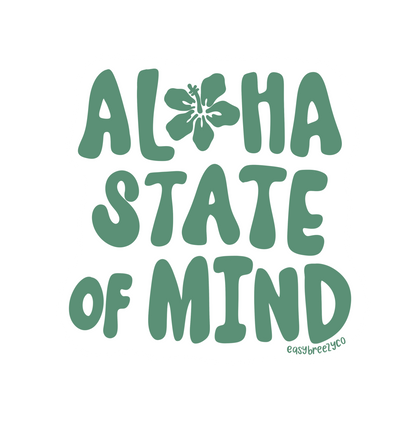 'Aloha State of Mind' Sticker