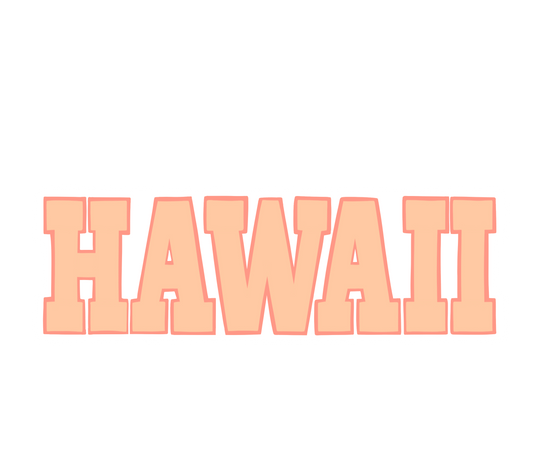 'Hawaii' Sticker