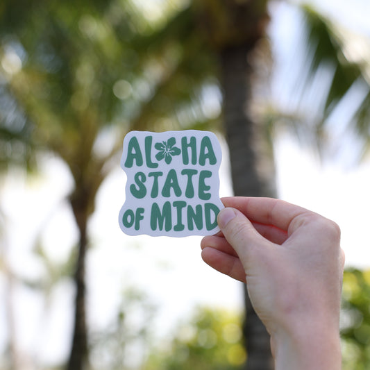 'Aloha State of Mind' Sticker