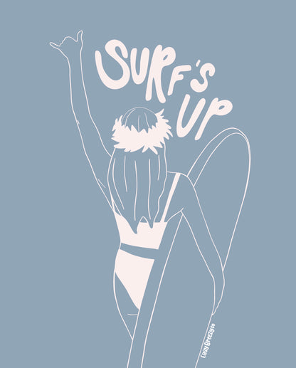 'Surf's Up' Print